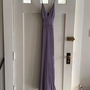 Beautiful light purple maxi dress